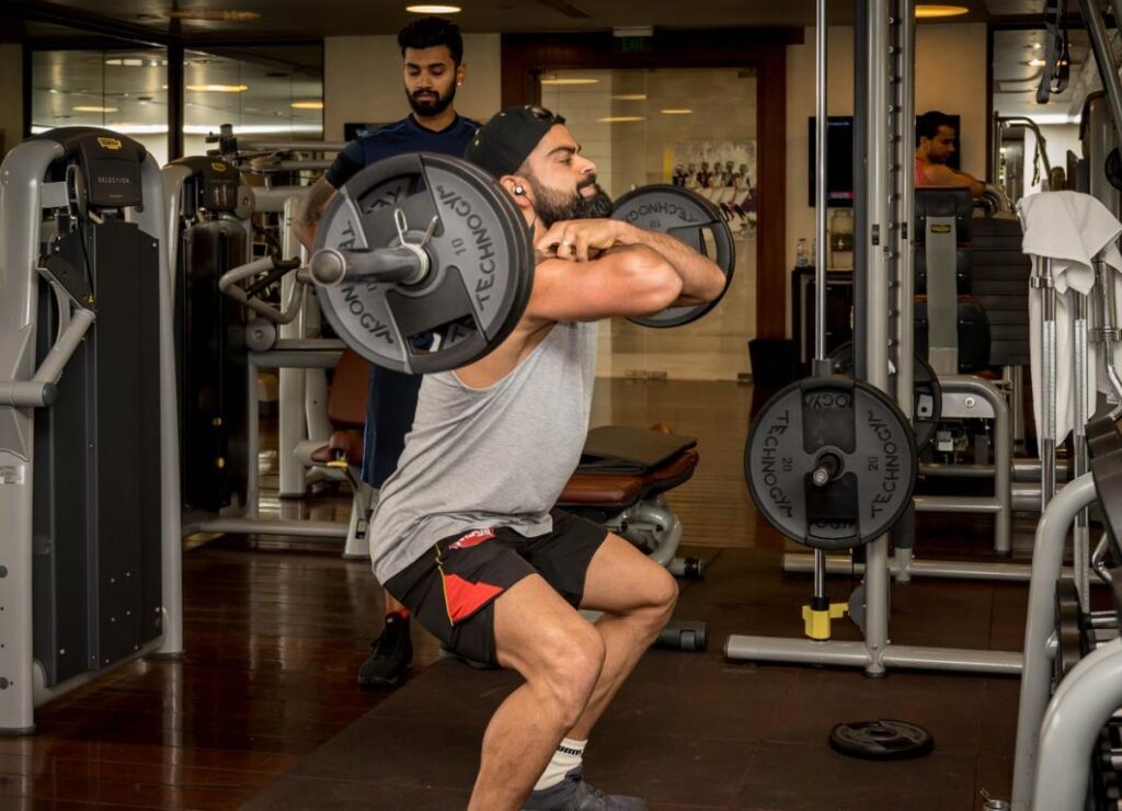 Virat Kohli Workout