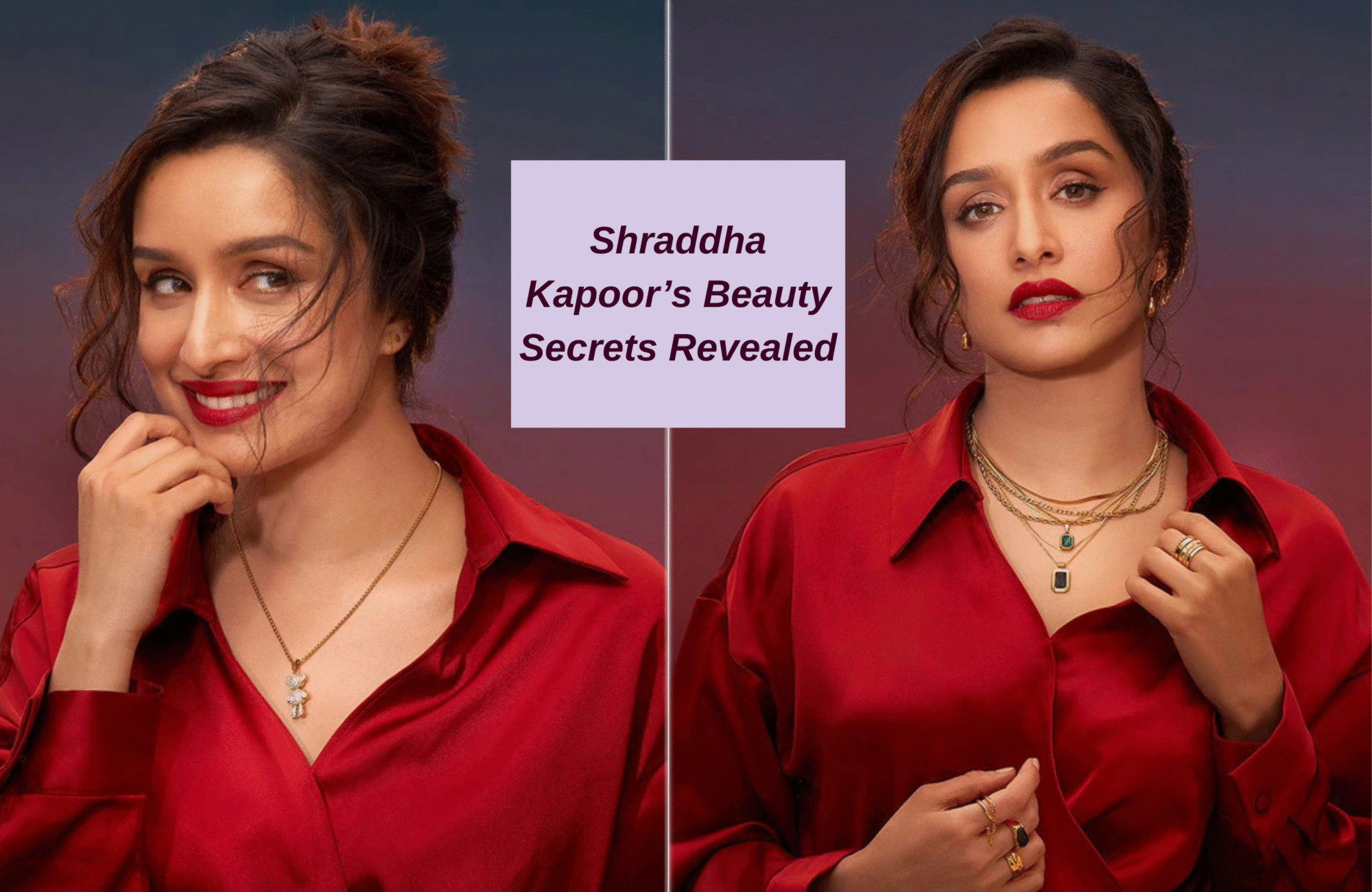 Shraddha Kapoor’s Beauty Secrets Revealed