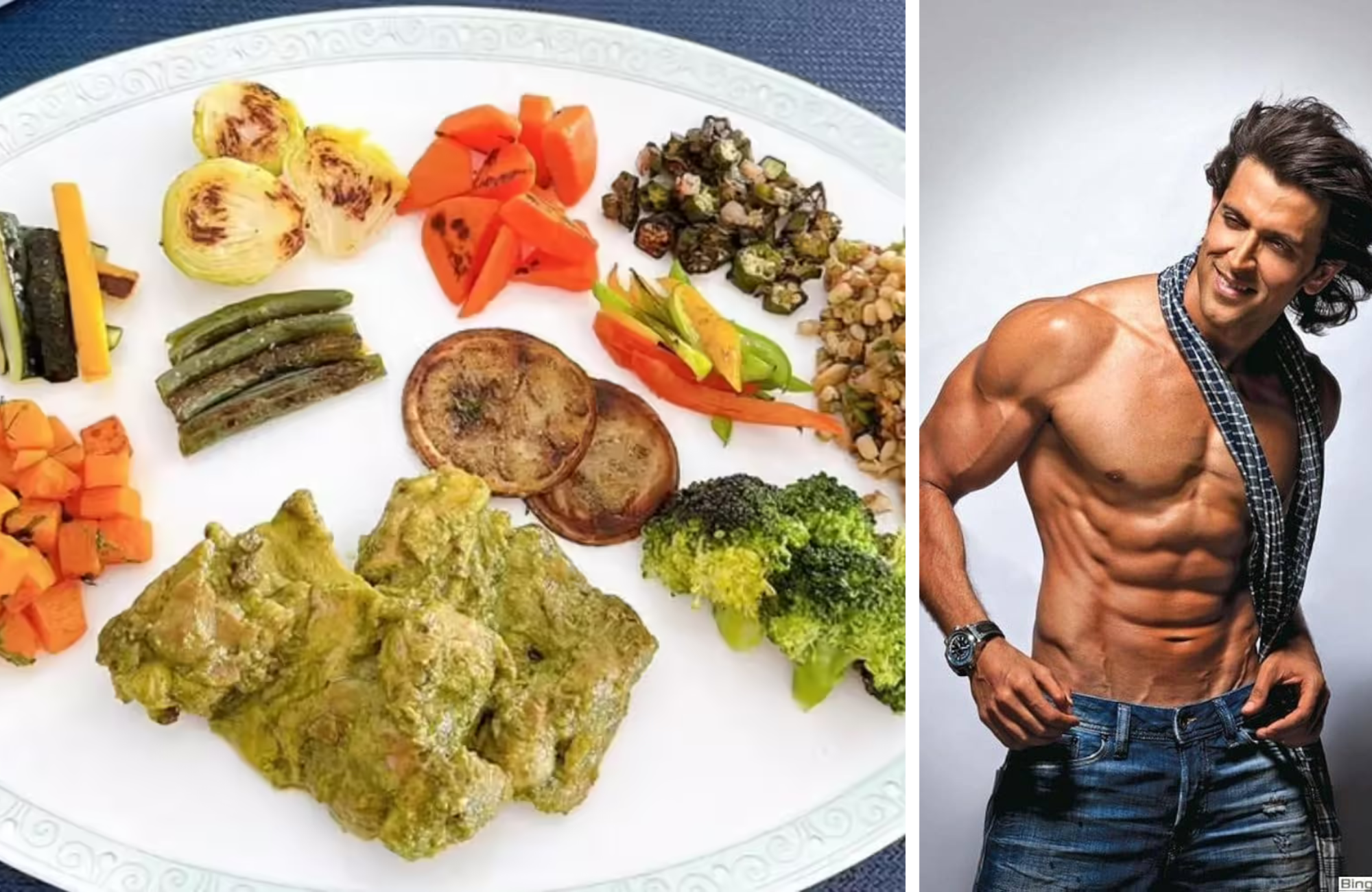 Hrithik Roshan portion control