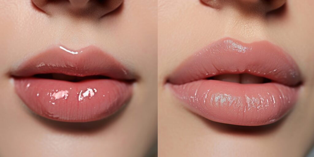 Matte vs Glossy lip shades